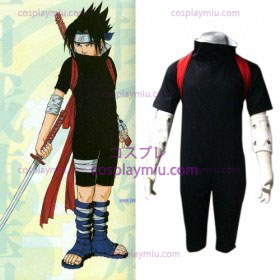 Naruto Shippuden Sasuke Cosplay Kostymer