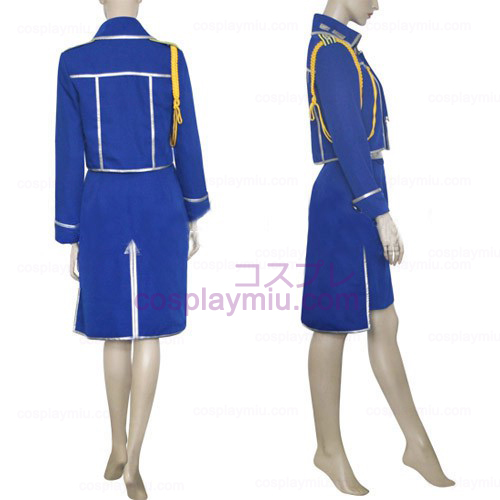 Fullmetal Alchemist Winry Rockbell Military Cosplay Kostymer