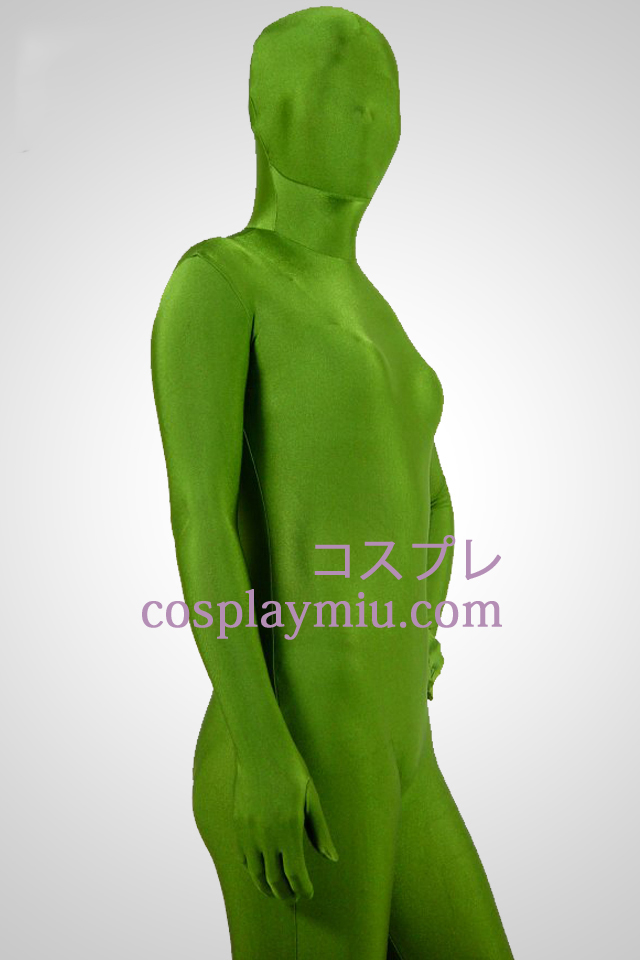 Holy Grønn Lycra Spandex Unisex Zentai Suit