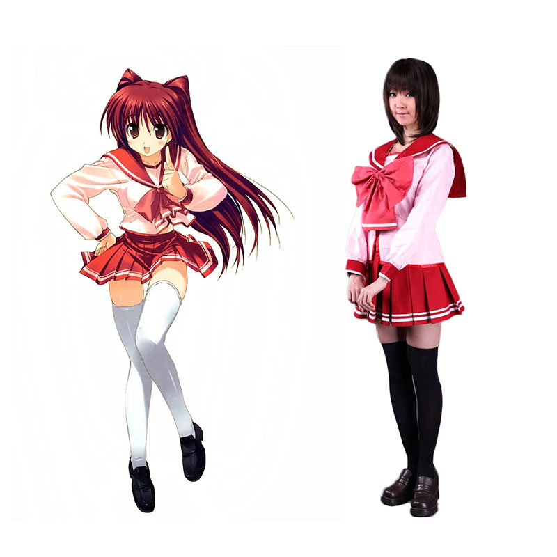 To Heart 2 CostumesKousaka Tamaki 1 Vinter Sailor Cosplay Kostymer Online Butikken