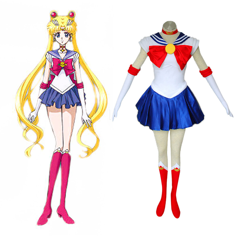 Sailor Moon Usagi Tsukino 1 Cosplay Kostymer Online Butikken