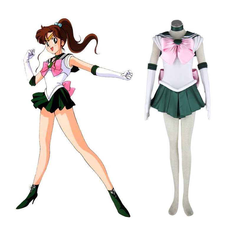 Sailor Moon Kino Makoto 1 Cosplay Kostymer Online Butikken