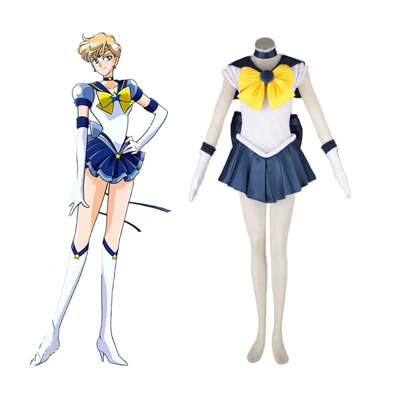 Sailor Moon Tenoh Haruka 1 Cosplay Kostymer Online Butikken