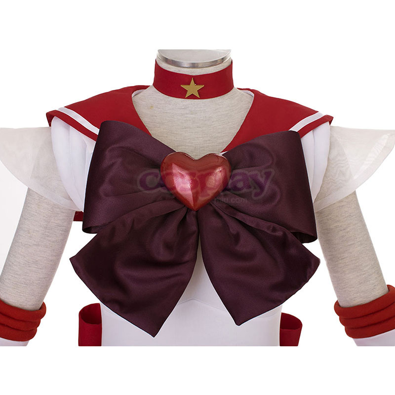 Sailor Moon Hino Rei 3 Cosplay Kostymer Online Butikken