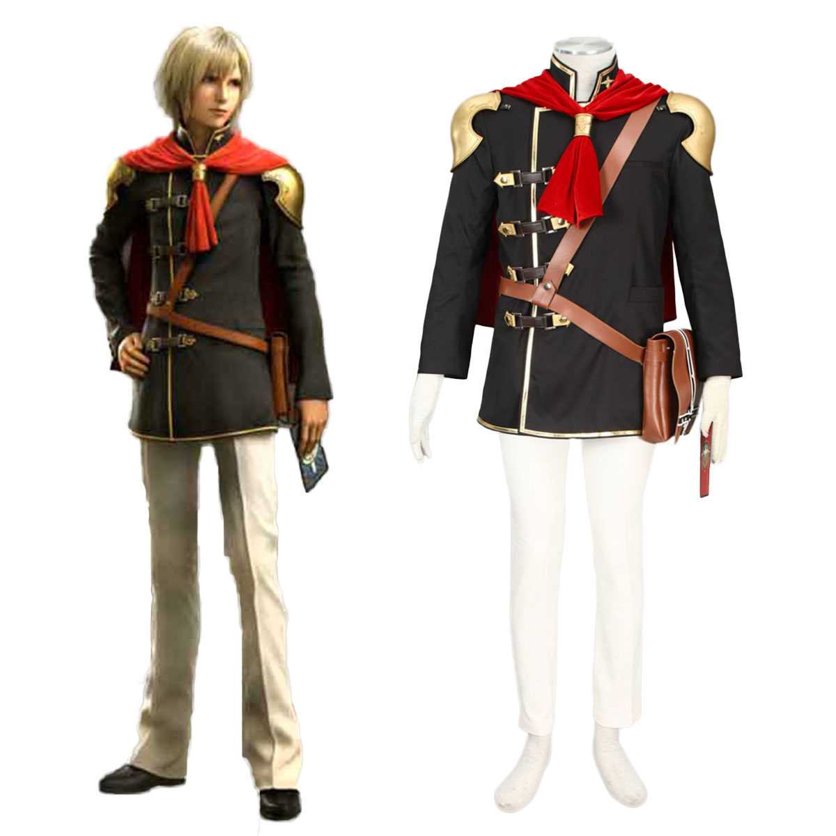 Final Fantasy Type-0 Ace 1 Cosplay Kostymer Online Butikken