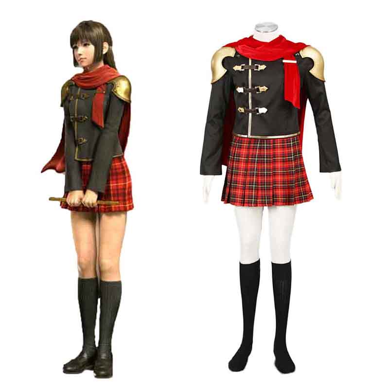 Final Fantasy Type-0 Deuce 1 Cosplay Kostymer Online Butikken