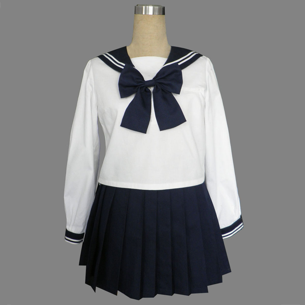 Long Sleeves Sailor Uniform 9 Cosplay Kostymer Online Butikken