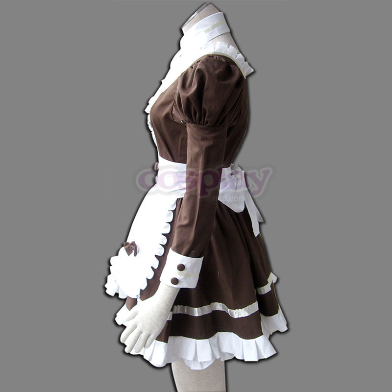 Maid Uniform 4 Coffee Whispery Cosplay Kostymer Online Butikken