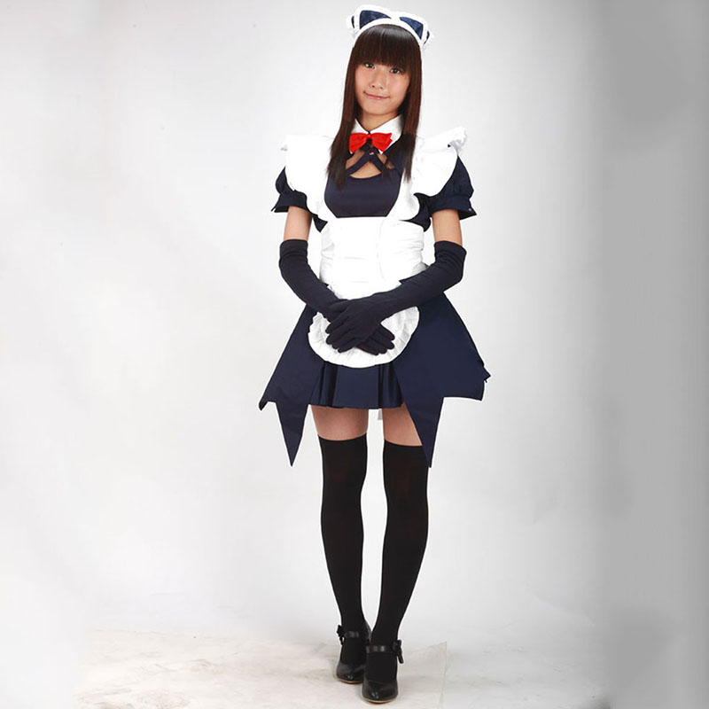 Blå Maid Uniform 12 Cosplay Kostymer Online Butikken