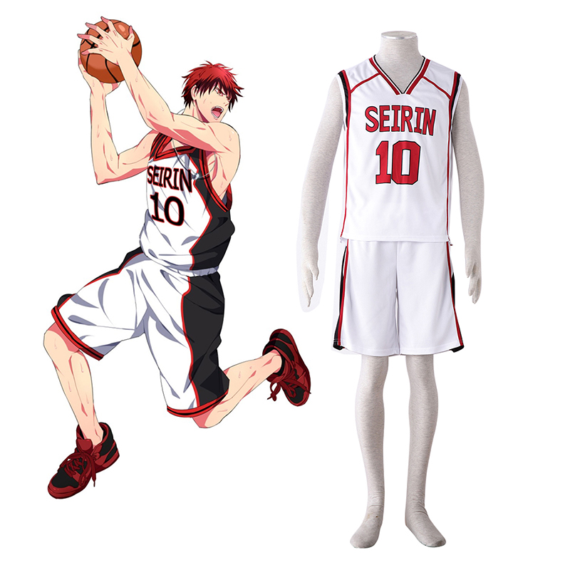 Kuroko's Basketball Taiga Kagami 3 Cosplay Kostymer Online Butikken