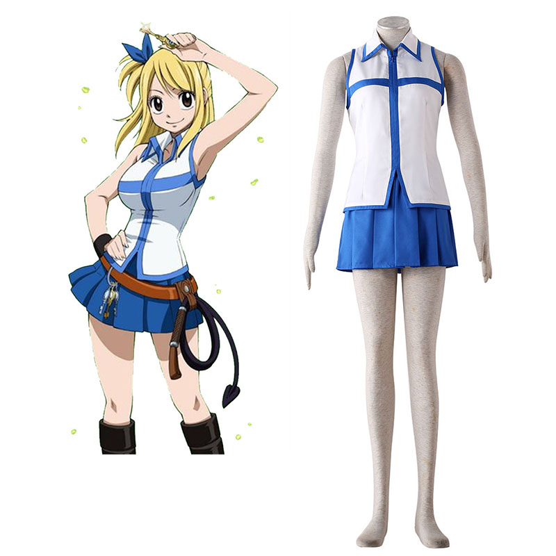 Fairy Tail Lucy 1 Cosplay Kostymer Online Butikken