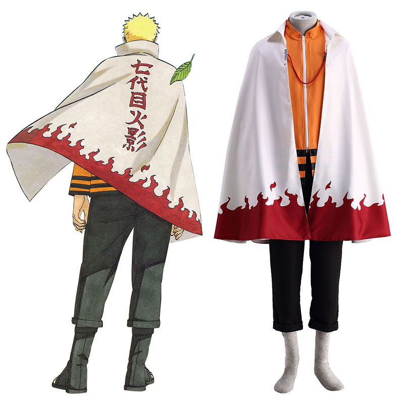 Naruto Shippuuden Naruto Uzumaki 12 Cosplay Kostymer Online Butikken