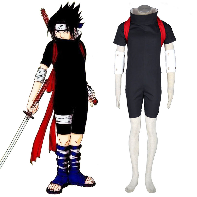 Naruto Sasuke Uchiha 2 Cosplay Kostymer Online Butikken