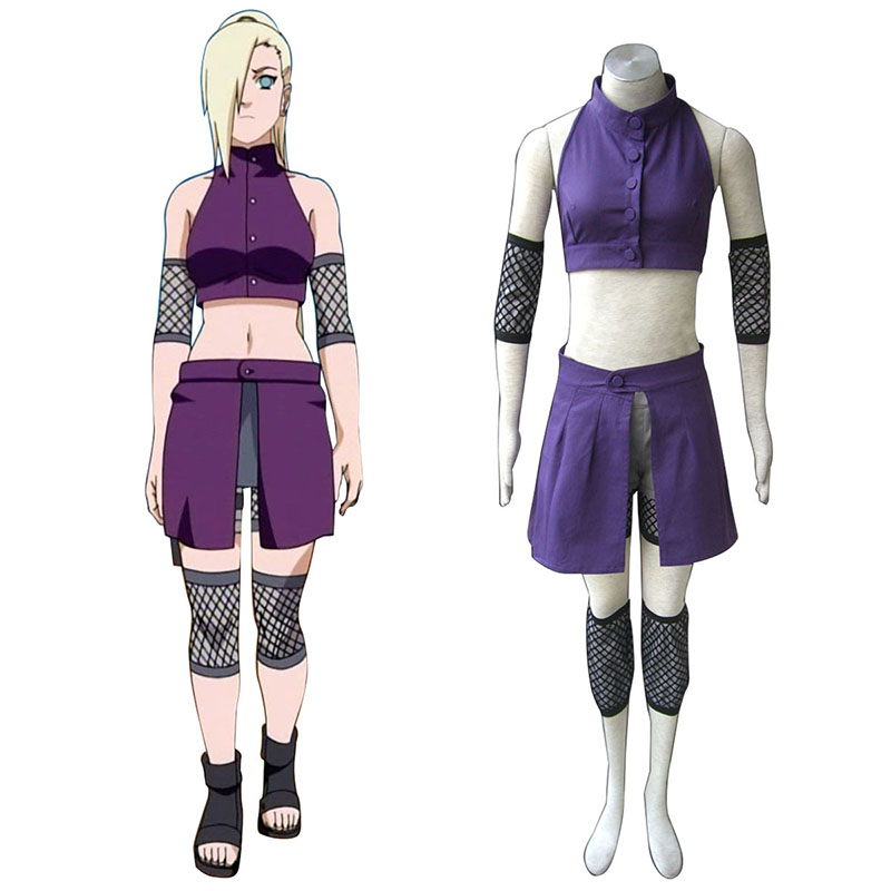 Naruto Shippuden Yamanaka Ino 2 Cosplay Kostymer Online Butikken