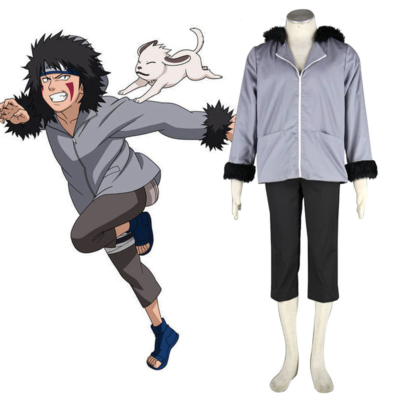 Naruto Inuzuka Kiba 1 Cosplay Kostymer Online Butikken