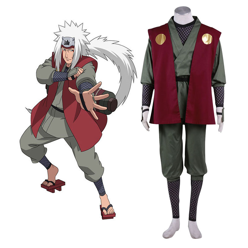 Naruto Jiraiya 1 Cosplay Kostymer Online Butikken