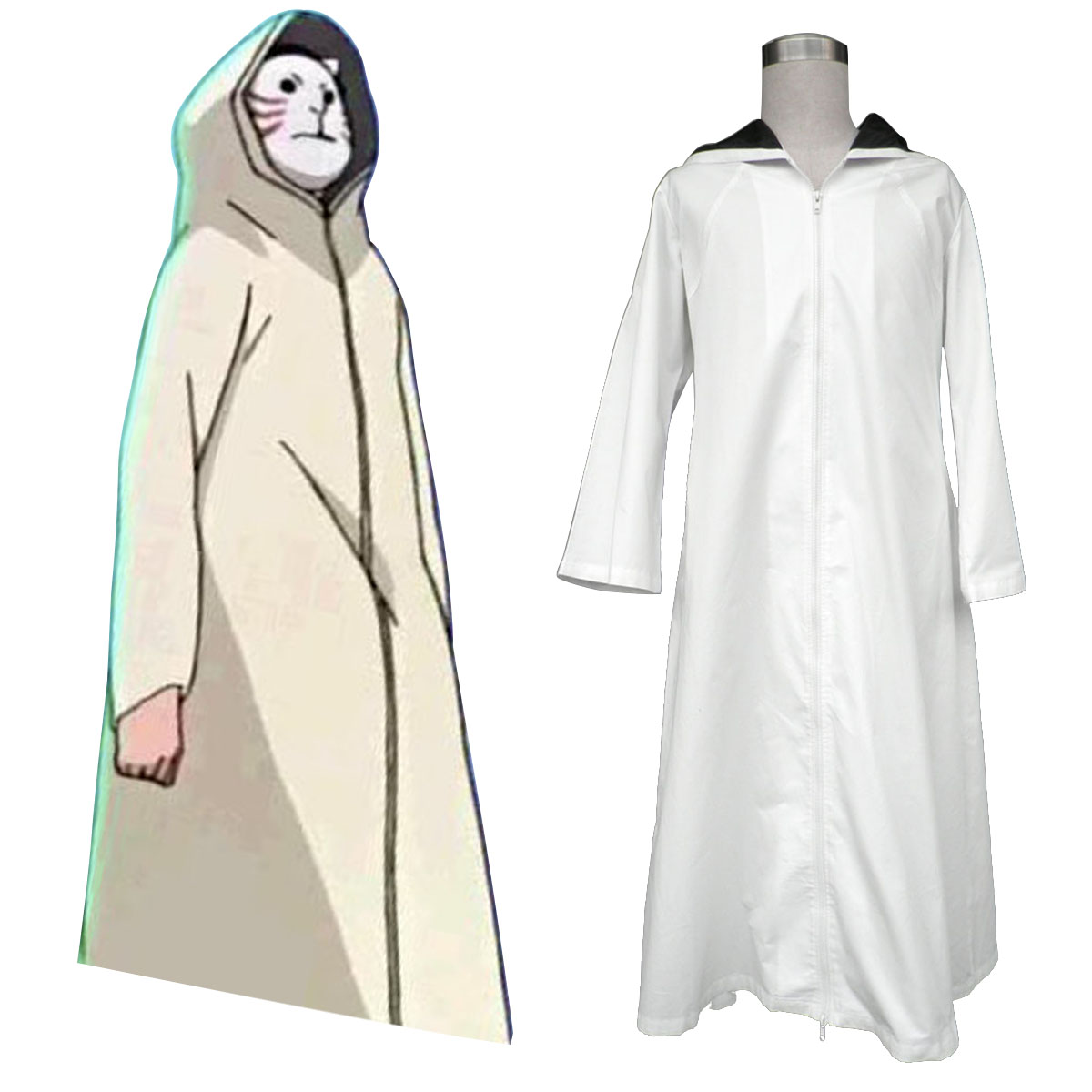Naruto ANBU Cloak 1 Cosplay Kostymer Online Butikken