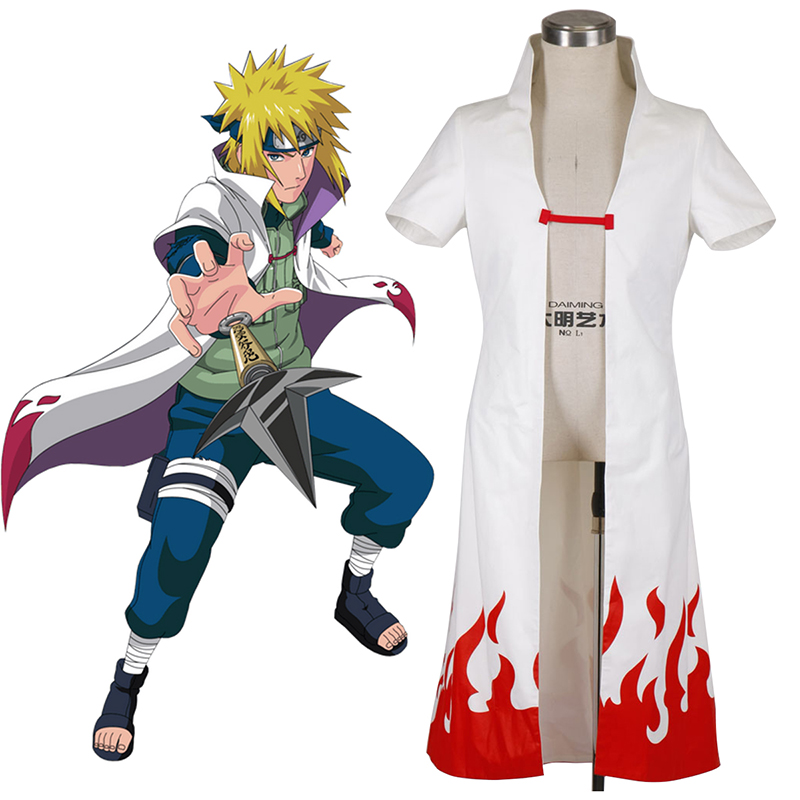 Naruto Fourth Hokage 2 Cosplay Kostymer Online Butikken