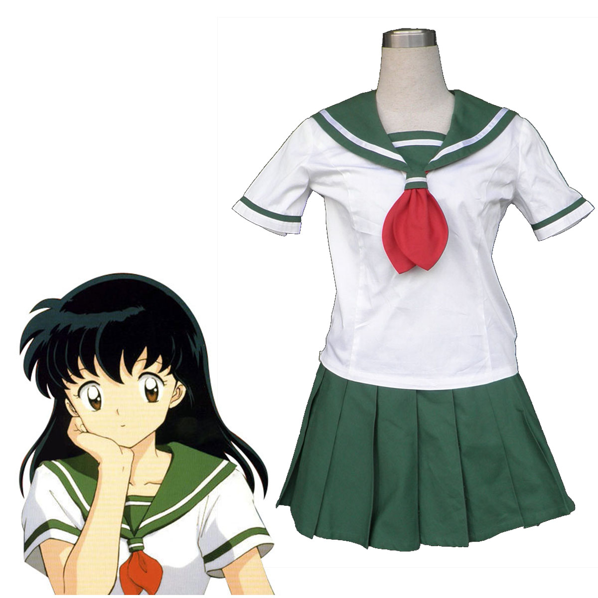 Inuyasha Kagome Higurashi 2 Sailor Cosplay Kostymer Online Butikken