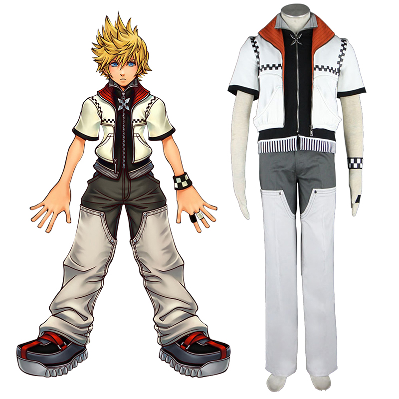 Kingdom Hearts Roxas 1 Cosplay Kostymer Online Butikken