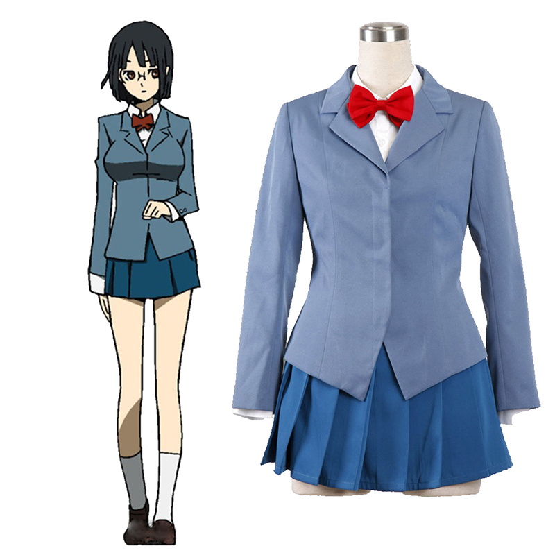Durarara!! Raira Academy Jenter School Uniform Cosplay Kostymer Online Butikken