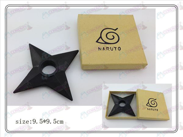 Naruto Shuriken klassiske boks (black) plast