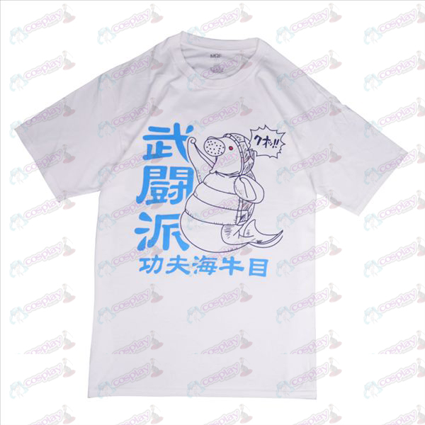 One Piece TilbehørT skjorte ku (hvit)