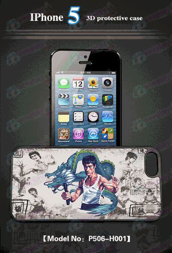 3D mobiltelefon shell Apple 5 - Bruce Lee