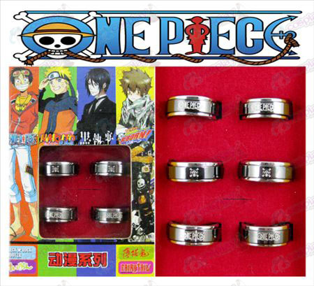 One Piece Tilbehør Joe Black stål roterende ring (6 / sett)