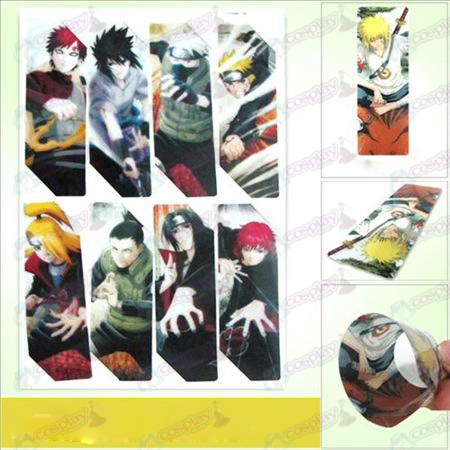 SQ021-Naruto anime store Bokmerker (5 versjonen av prisen)