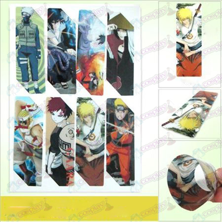 SQ017-Naruto anime store Bokmerker (5 versjonen av prisen)