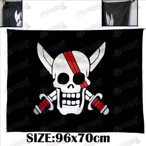 One Piece Tilbehør minnemynter rødt hår pirater pirat flagg