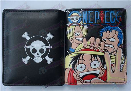 One Piece Tilbehør skinn lommebok 2