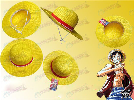 One Piece Tilbehør Straw Hat Ruffy COS eksport versjon (stor)