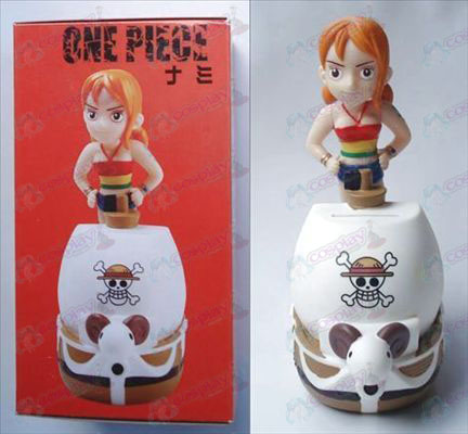 One Piece Tilbehør dukke penger boks A (17cm)