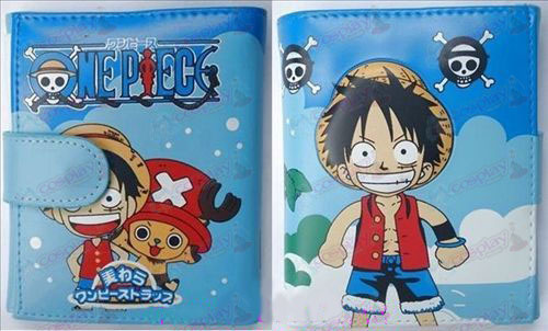 Q-versjonen av One Piece Tilbehør Avatar lommebok (B) B