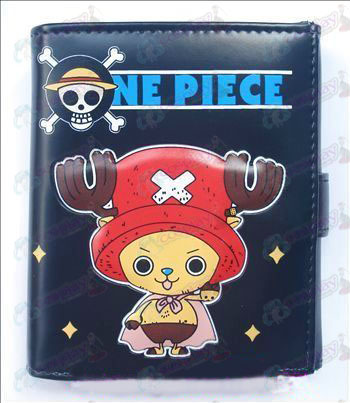 Q-versjonen av One Piece Tilbehør Chopper bulk lommebok (A)