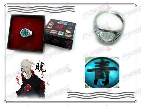Naruto Xiao Organization Ring Collector s Edition (blå)
