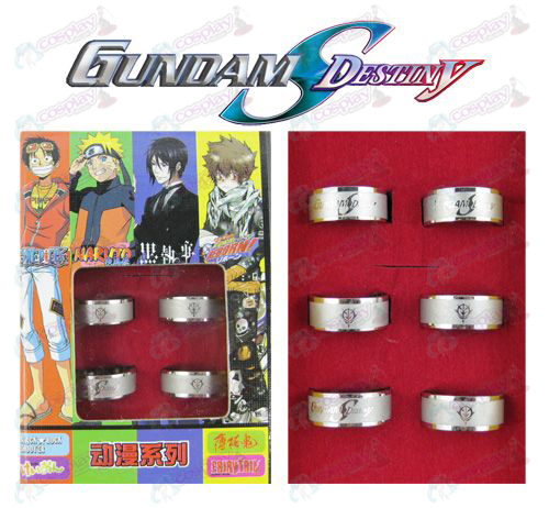 Gundam Tilbehør Frosted Ring (6 / sett)