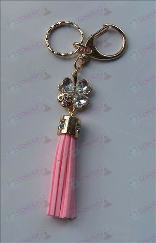 Shugo Chara! Tilbehør White Diamond Keychain (rosa)