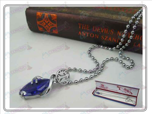 Final Fantasy Tilbehør Samlerutgave hardcover Necklace (Purple)