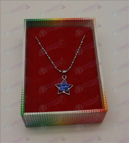 Lucky Star Tilbehør Diamond Necklace (Light Blue)