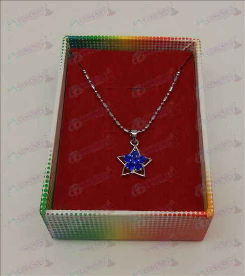 Lucky Star Tilbehør Diamond Necklace (Blå)