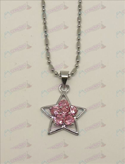 Blister Lucky Star Tilbehør Diamond Necklace (Rosa)