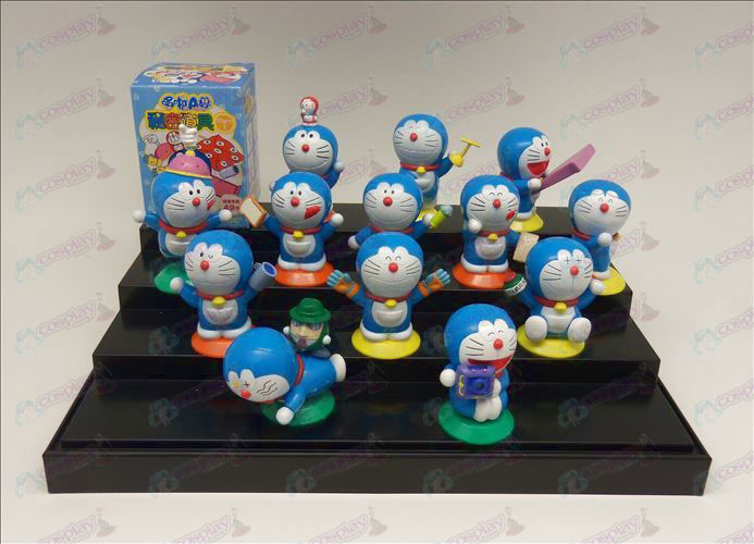 13 modeller mystisk rekvisitter Doraemon dukke