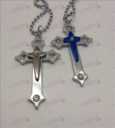 Death Note Tilbehør Cross med Diamond Necklace (boks)