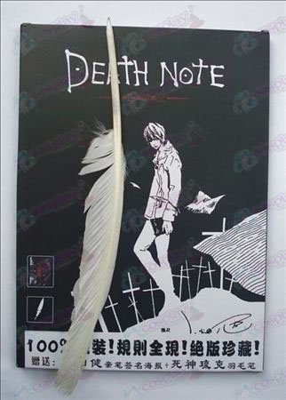 Death Note Tilbehør største notebook + penn