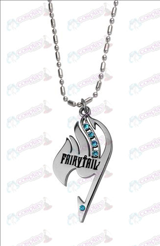 Fairy Tail med diamant halsbånd (Blue Diamond)