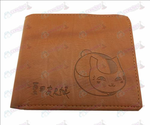 Blister Natsume Book of venner Tilbehør skinn lommebok