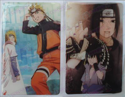 Naruto gelé sticker (10 / sett)